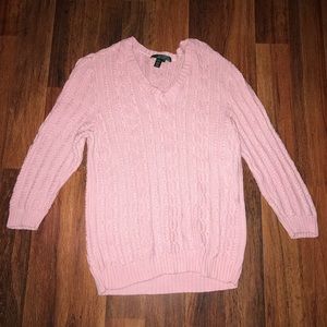 “Ralph Lauren” Cable Cotton Sweater